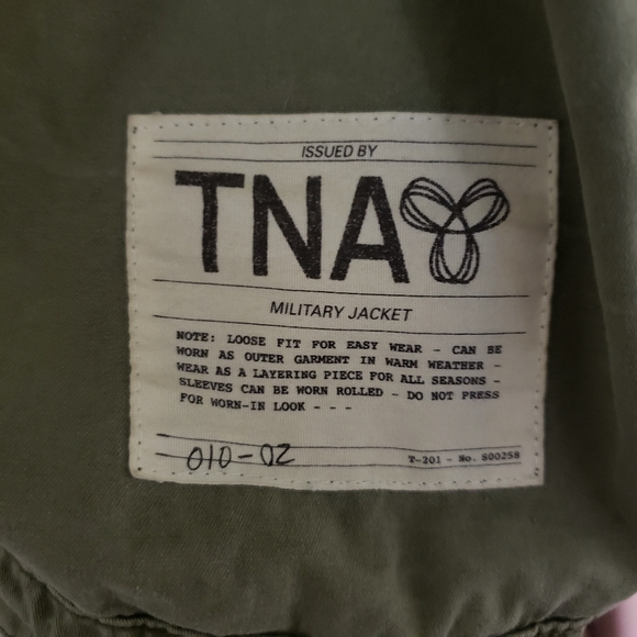 [SOLD] TNA Military Style Utility Jacket - Picture 3 of 6